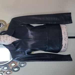Ann Taylor 100% leather jacket